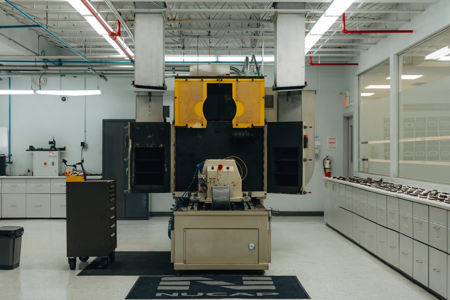 NUCAP's inertia brake dynamometer